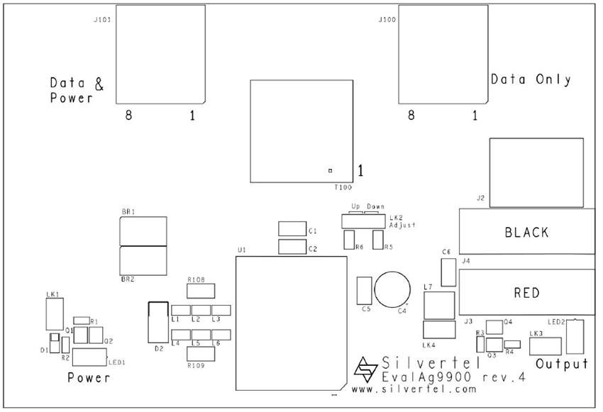 Silvertel EVALAg99x PoE Development Boards